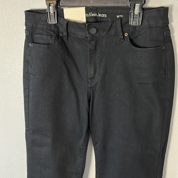 Calvin Klein modern boot denim black women’s jeans 29w 32L brand new with tags - Picture 2 of 4